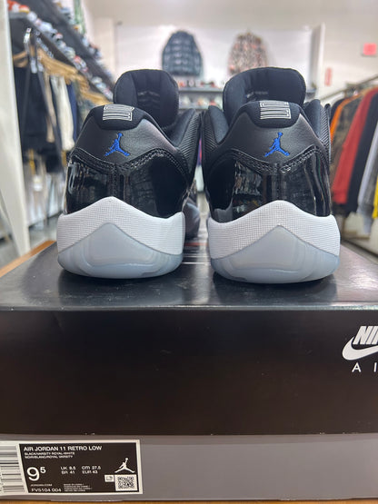 Preowned Air Jordan 11 Low Space Jam
