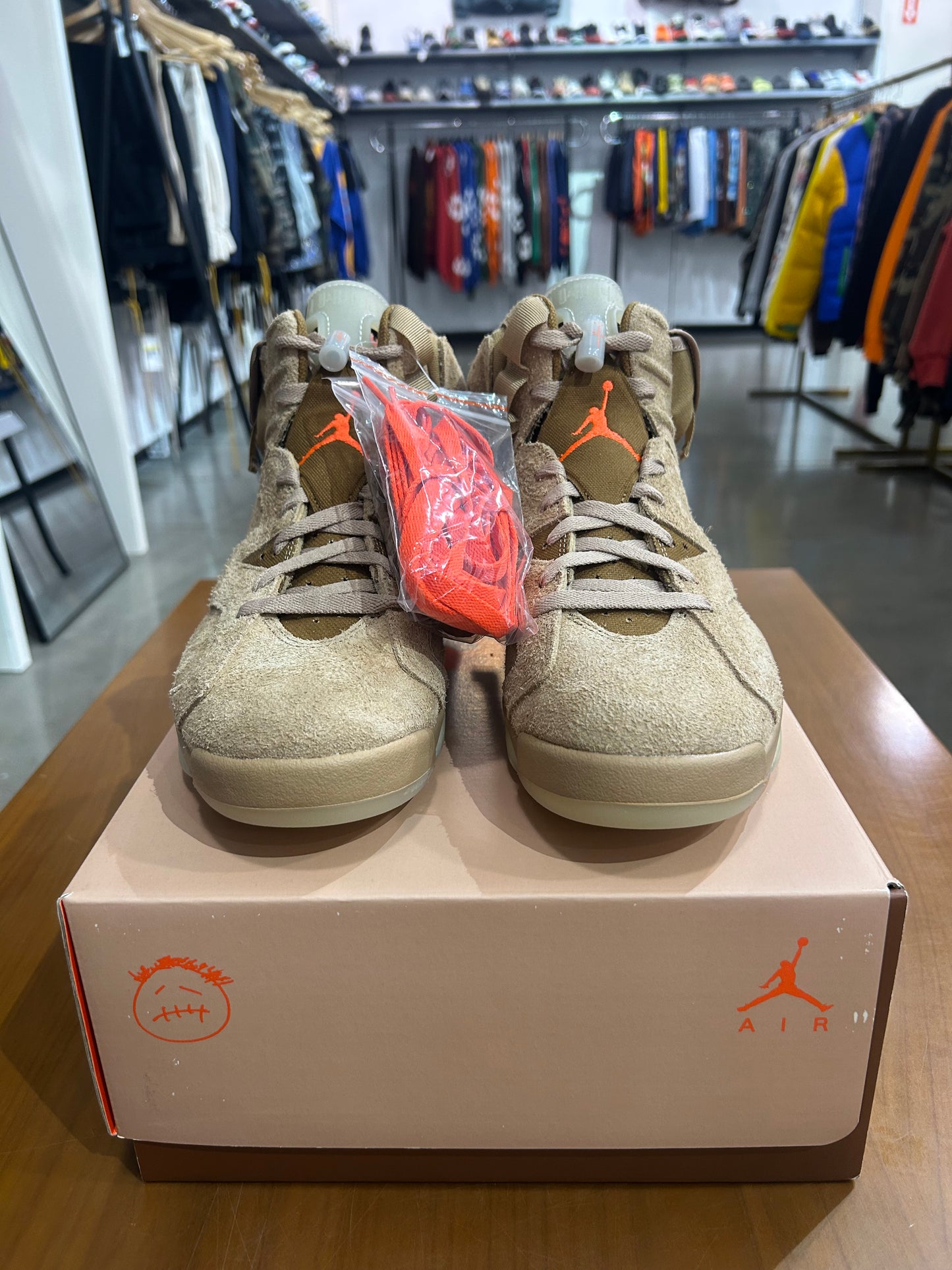 Air Jordan 6 Travis Scott British Khaki