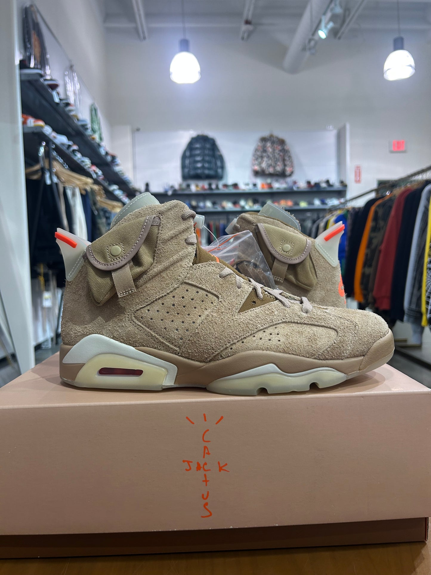 Air Jordan 6 Travis Scott British Khaki