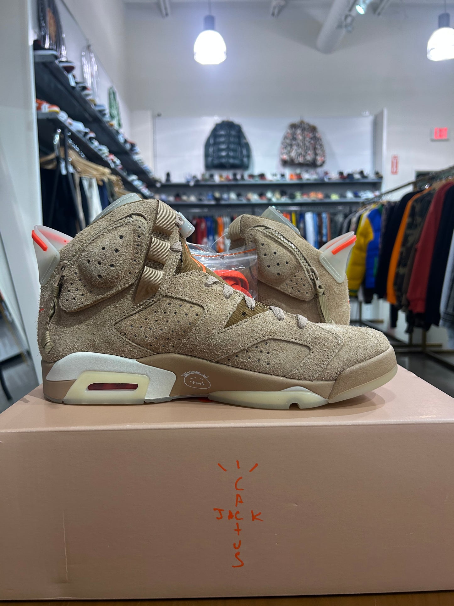 Air Jordan 6 Travis Scott British Khaki
