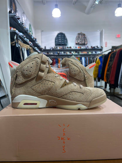 Air Jordan 6 Travis Scott British Khaki
