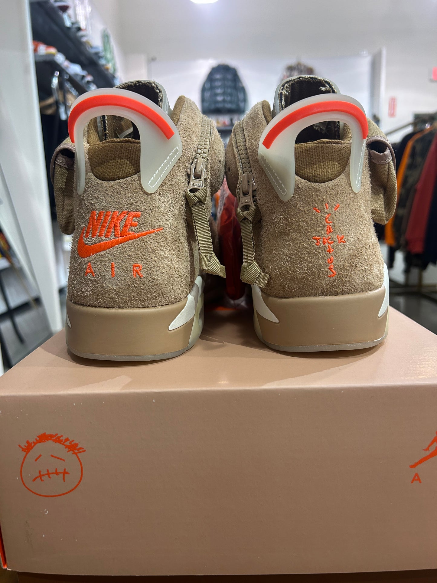 Air Jordan 6 Travis Scott British Khaki