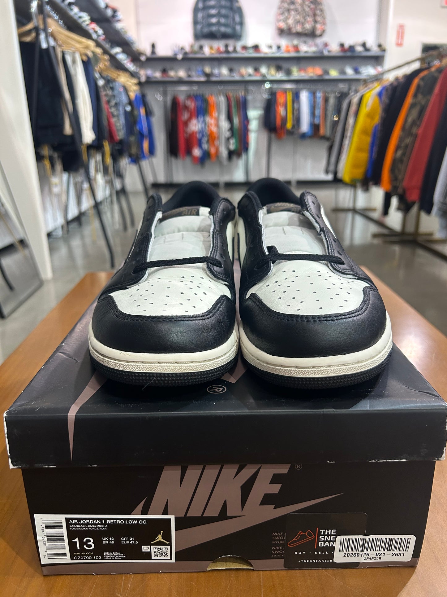 Preowned Air Jordan 1 Low Mocha