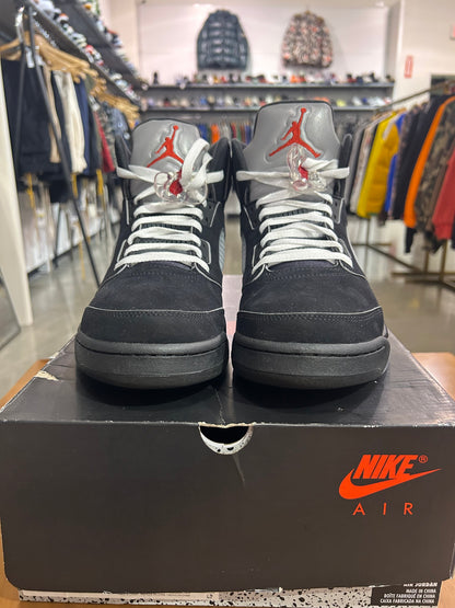 Preowned Air Jordan 5 Black Metallic Reimagined