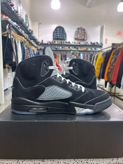 Preowned Air Jordan 5 Black Metallic Reimagined