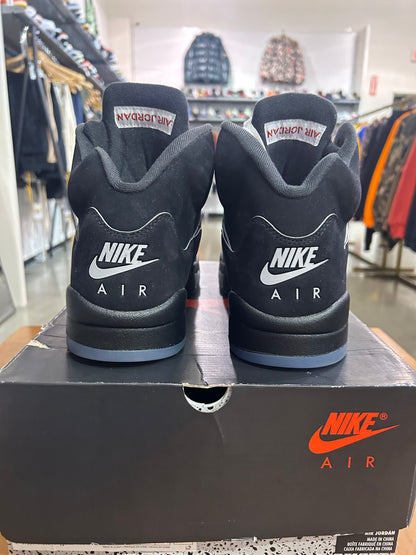 Preowned Air Jordan 5 Black Metallic Reimagined