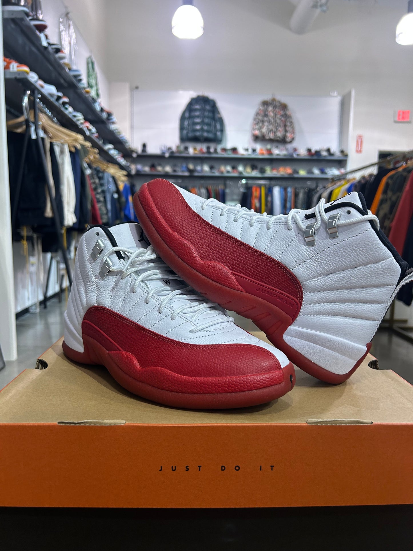 Preowned Air Jordan 12 Cherry