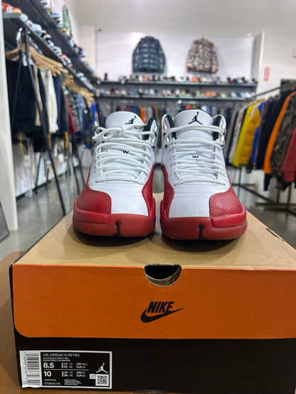 Preowned Air Jordan 12 Cherry