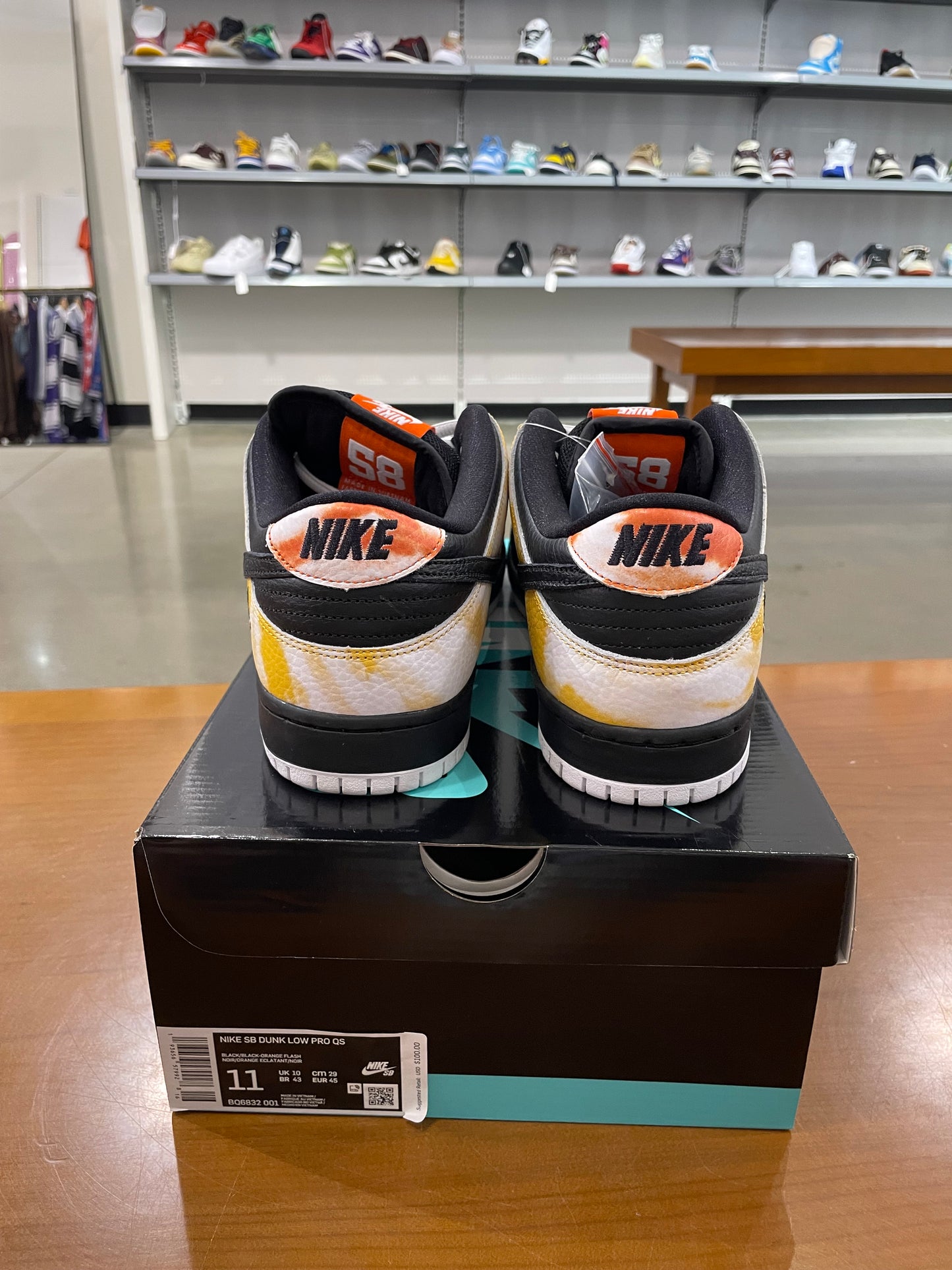 Nike SB Dunk Low Raygun Tie Dye Black