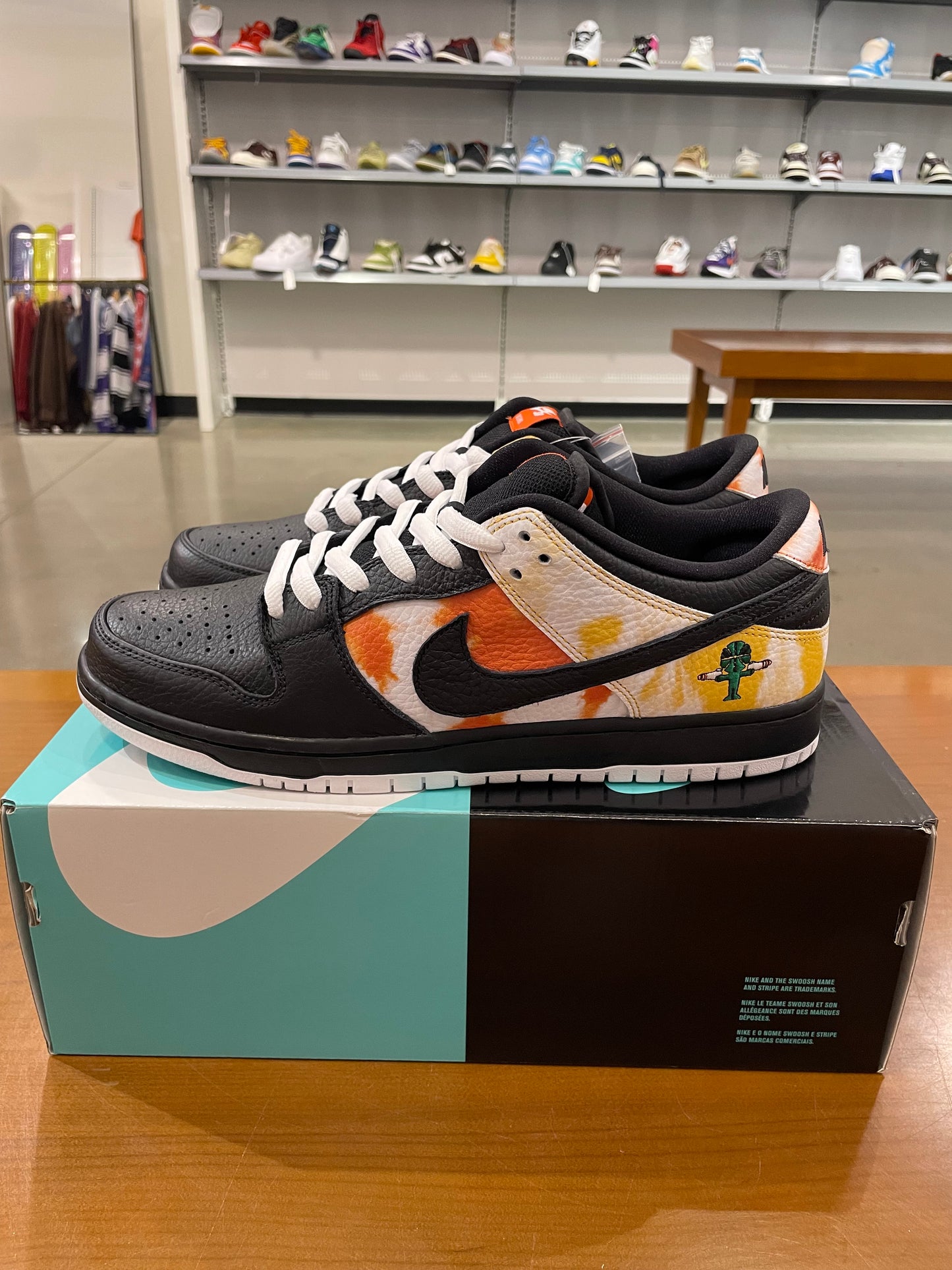 Nike SB Dunk Low Raygun Tie Dye Black