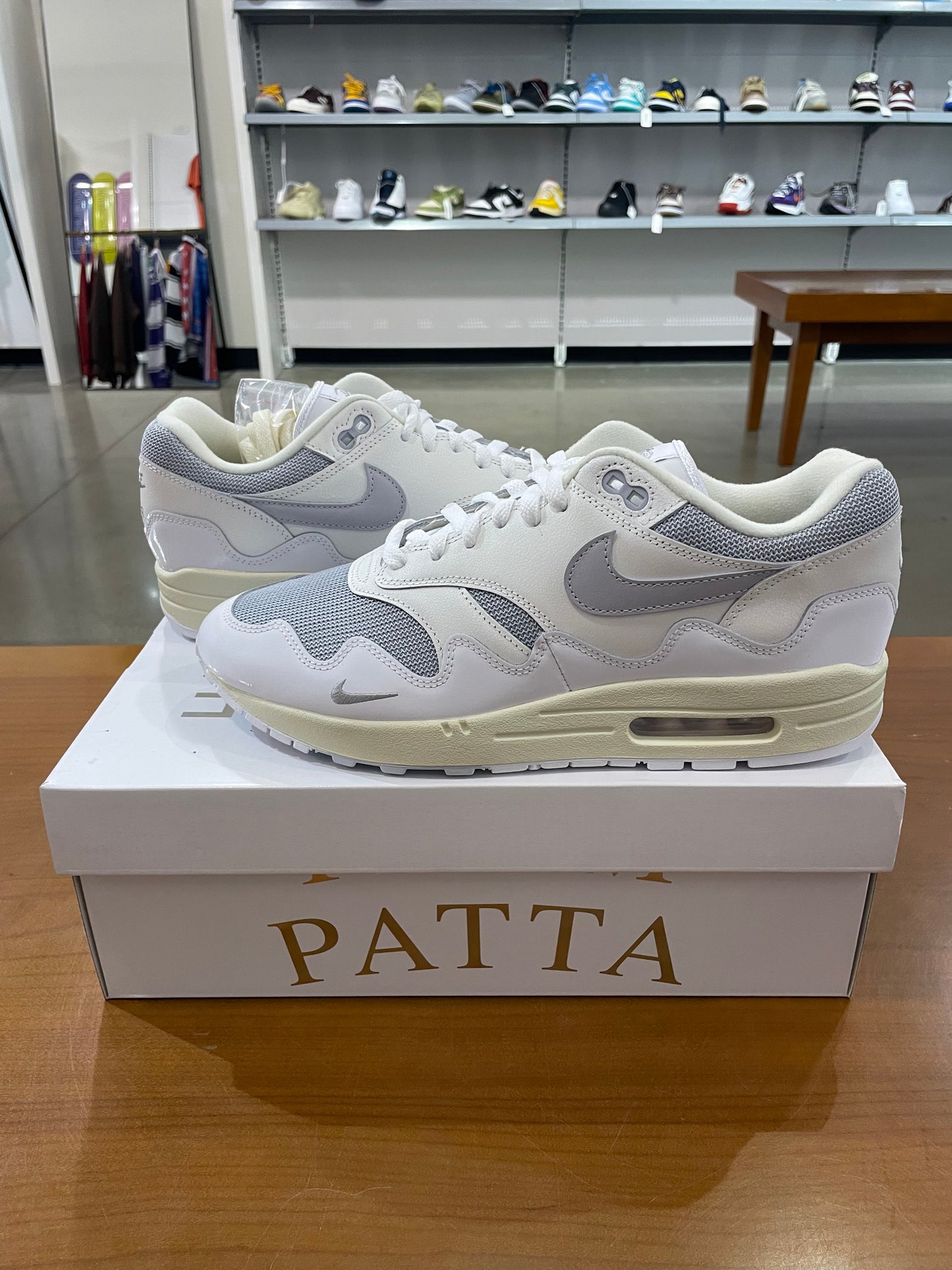 Nike Air Max 1 Patta Waves White