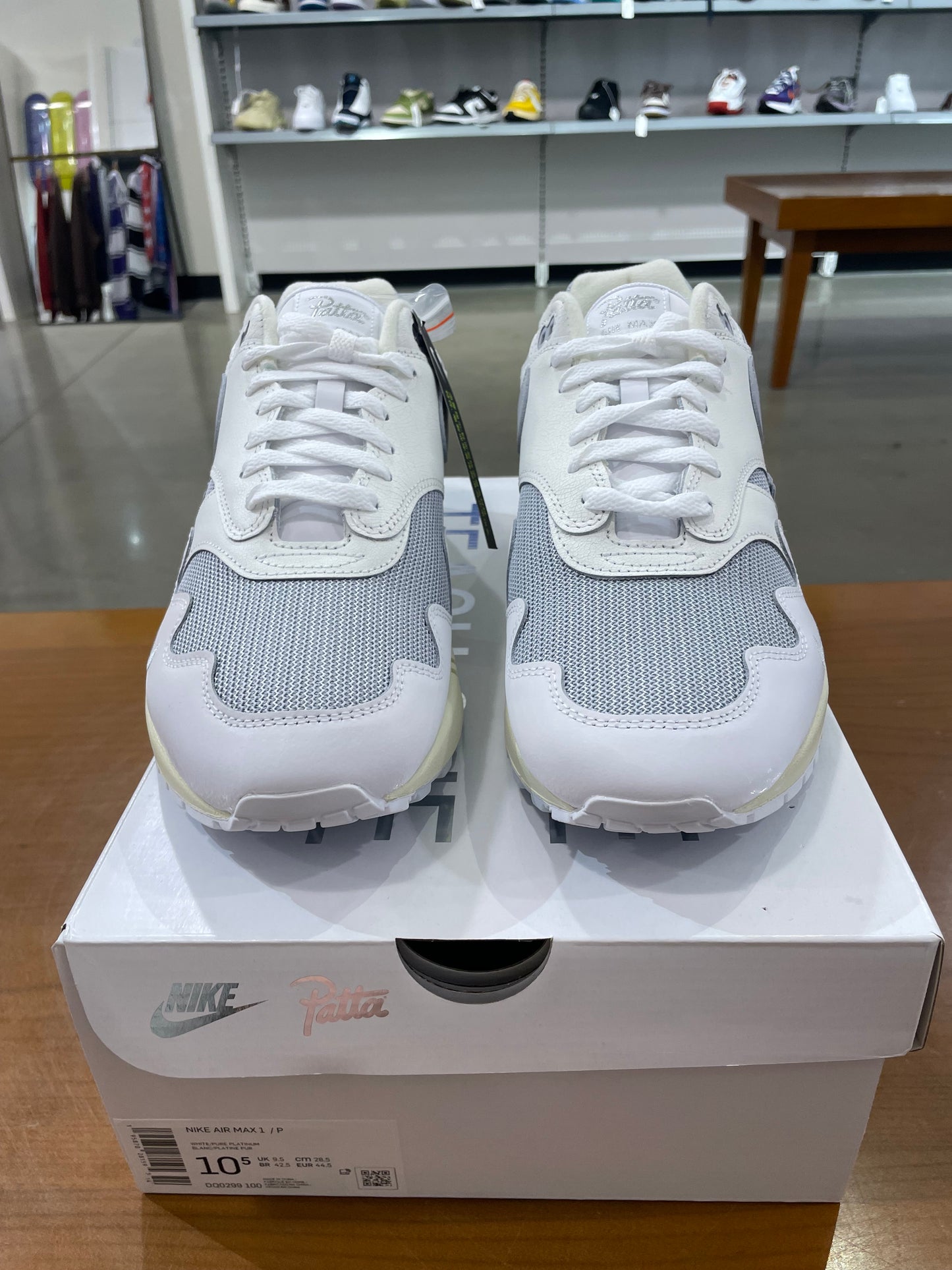 Nike Air Max 1 Patta Waves White