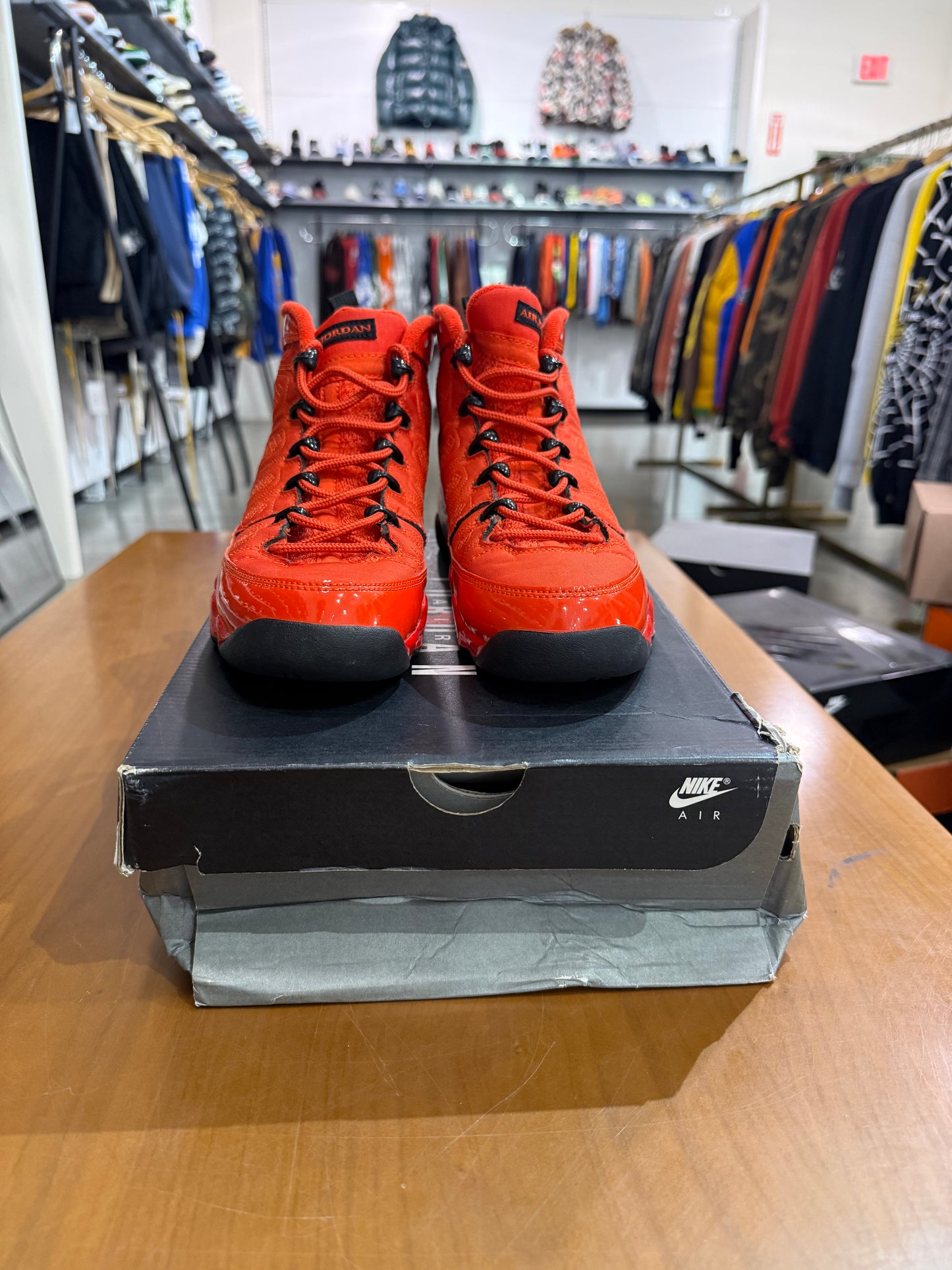 Preowned Air Jordan 9 Chile Red