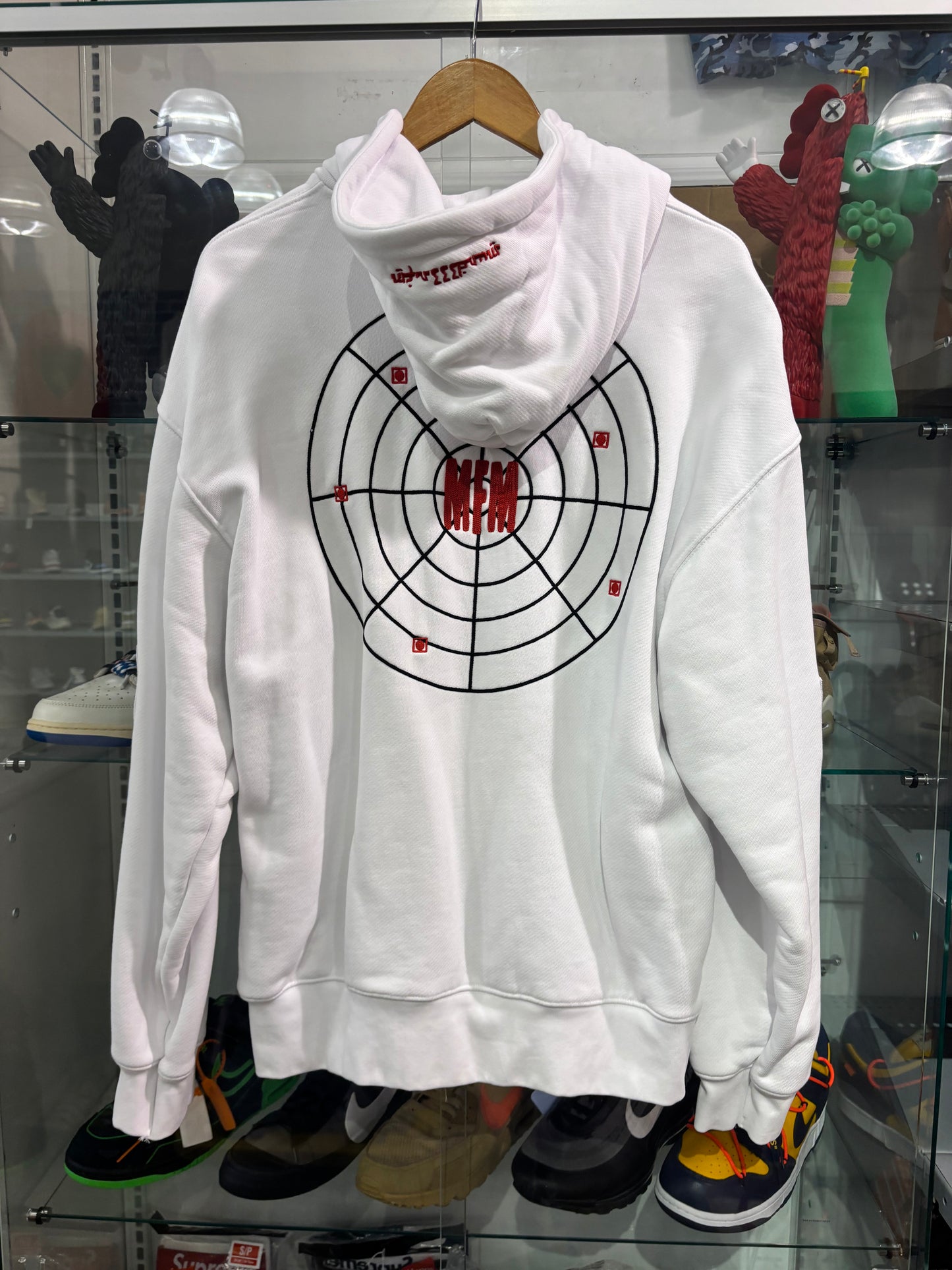 Preowned MURD333R.FM Peachmaker Zip Up White