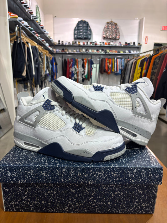 Preowned Air Jordan 4 Midnight Navy