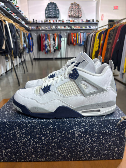Preowned Air Jordan 4 Midnight Navy