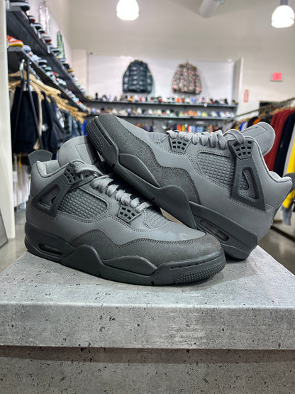 Preowned Jordan 4 SE Paris Olympics Wet Cement