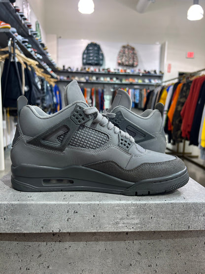 Preowned Jordan 4 SE Paris Olympics Wet Cement