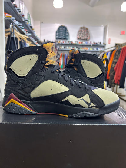 Preowned Air Jordan 7 Black Olive