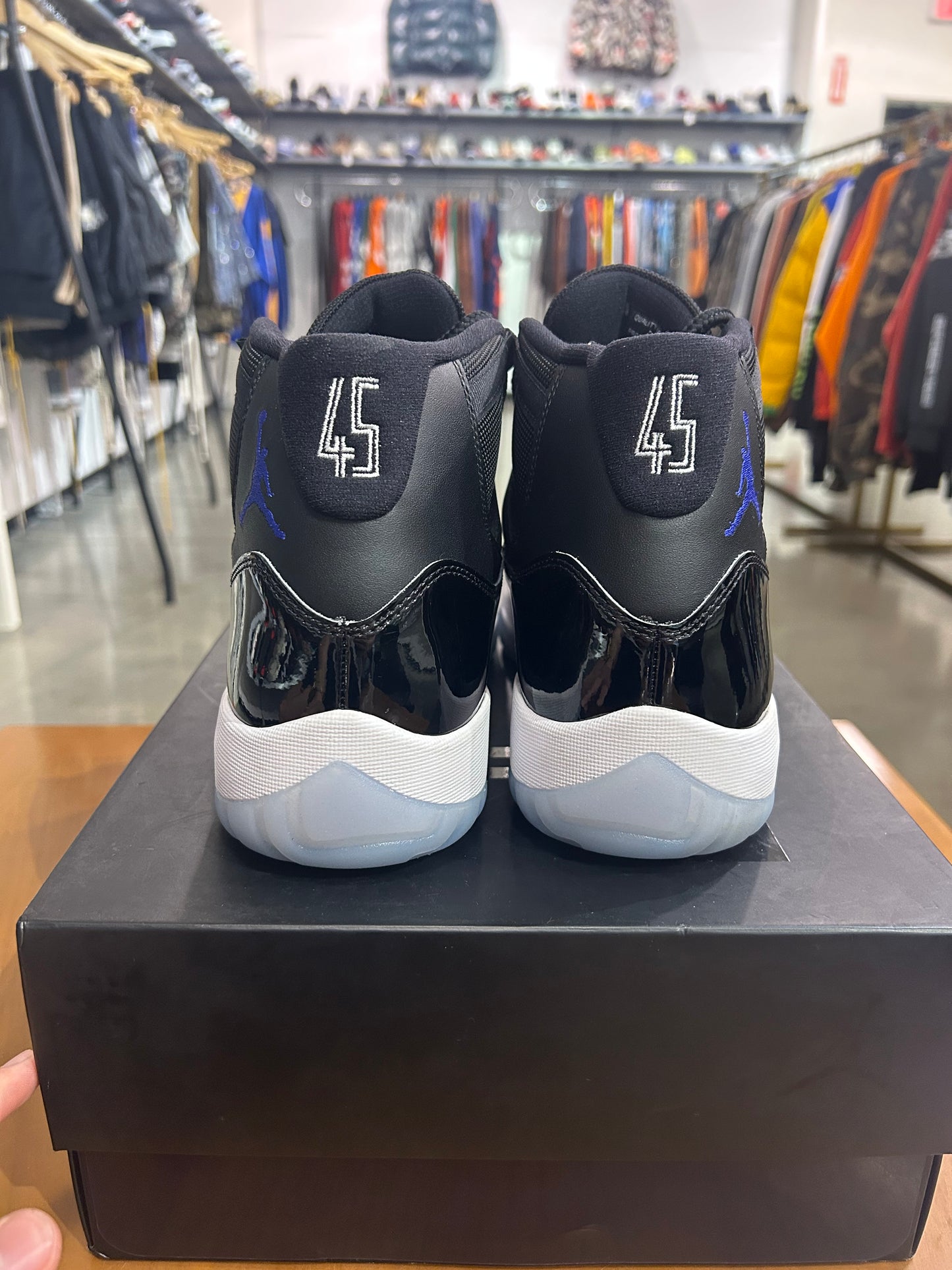 Preowned Air Jordan 11 Space Jam