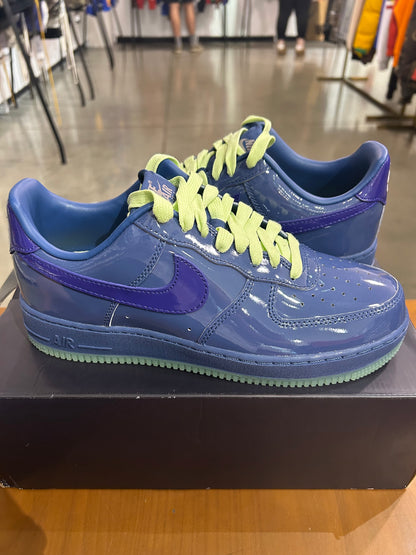 Air Force 1 Low Patent Leather Mystic Navy Grape Ice