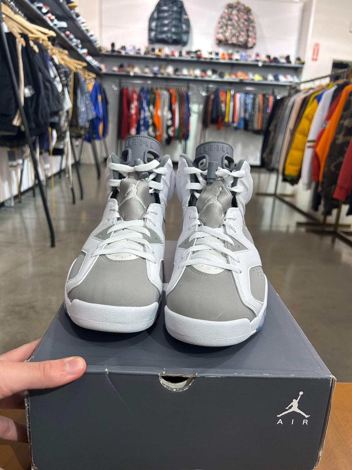 Air Jordan 6 Cool Grey