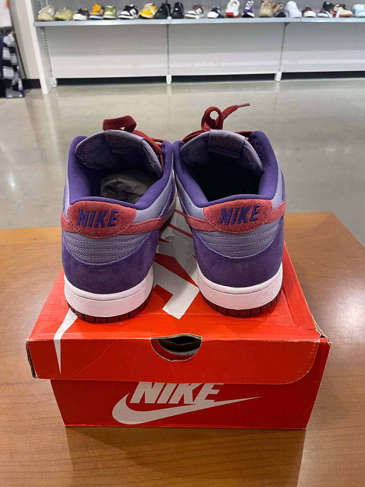 Preowned Nike Dunk Low Plum