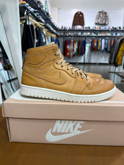 Preowned Air Jordan 1 Pinnacle Vachetta Tan