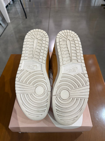Preowned Air Jordan 1 Pinnacle Vachetta Tan