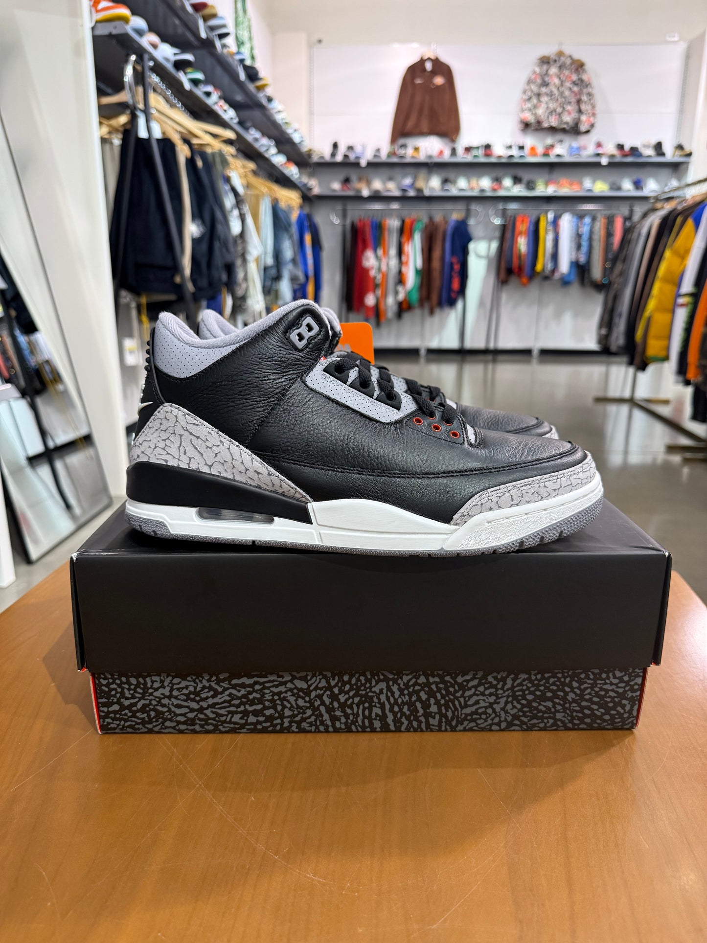 Air Jordan 3 Black Cement Reimagined