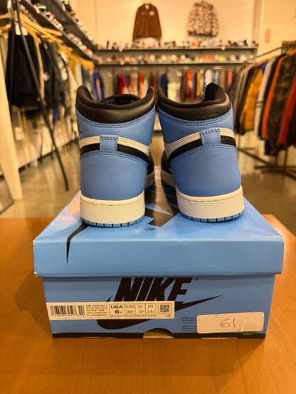 Preowned Air Jordan 1 UNC Toe