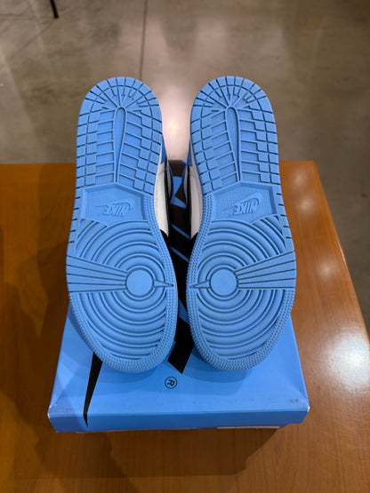 Preowned Air Jordan 1 UNC Toe