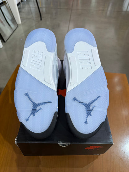 Air Jordan 5 White Metallic