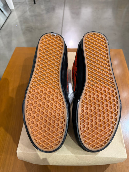 Vans Sk8 Grosso Mid Premier Black Red Lace