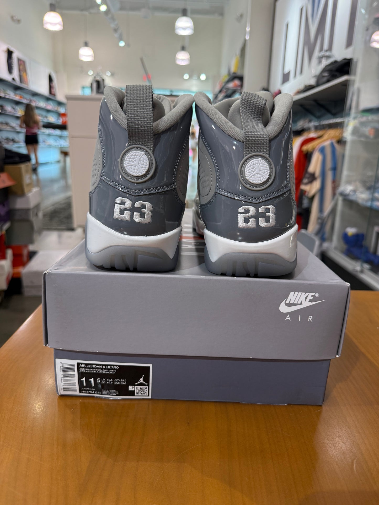 Air Jordan 9 Cool Grey