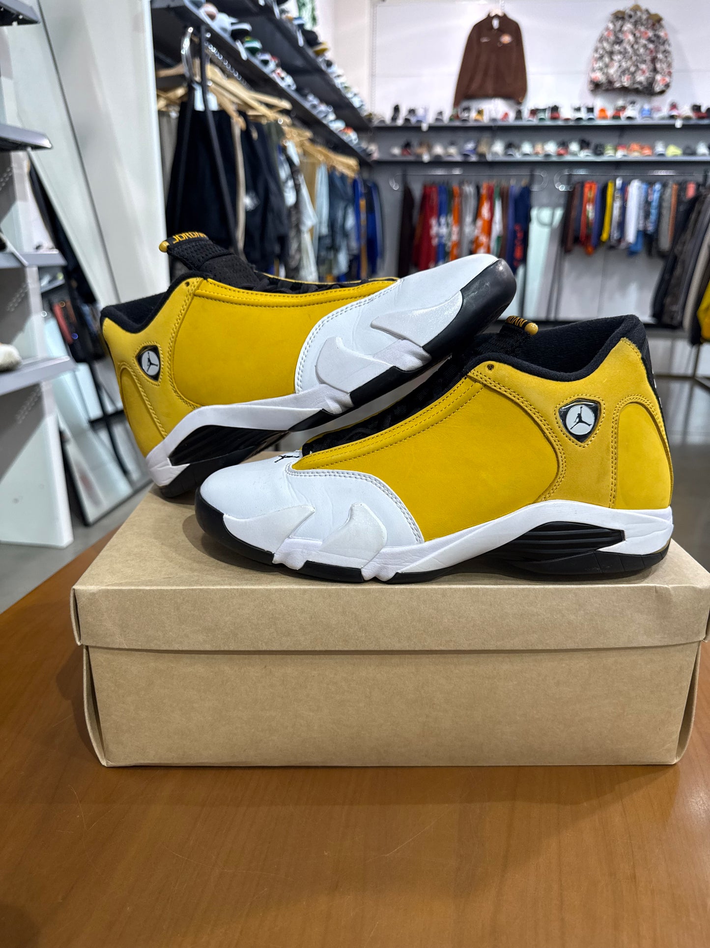 Preowned Air Jordan 14 Light Ginger