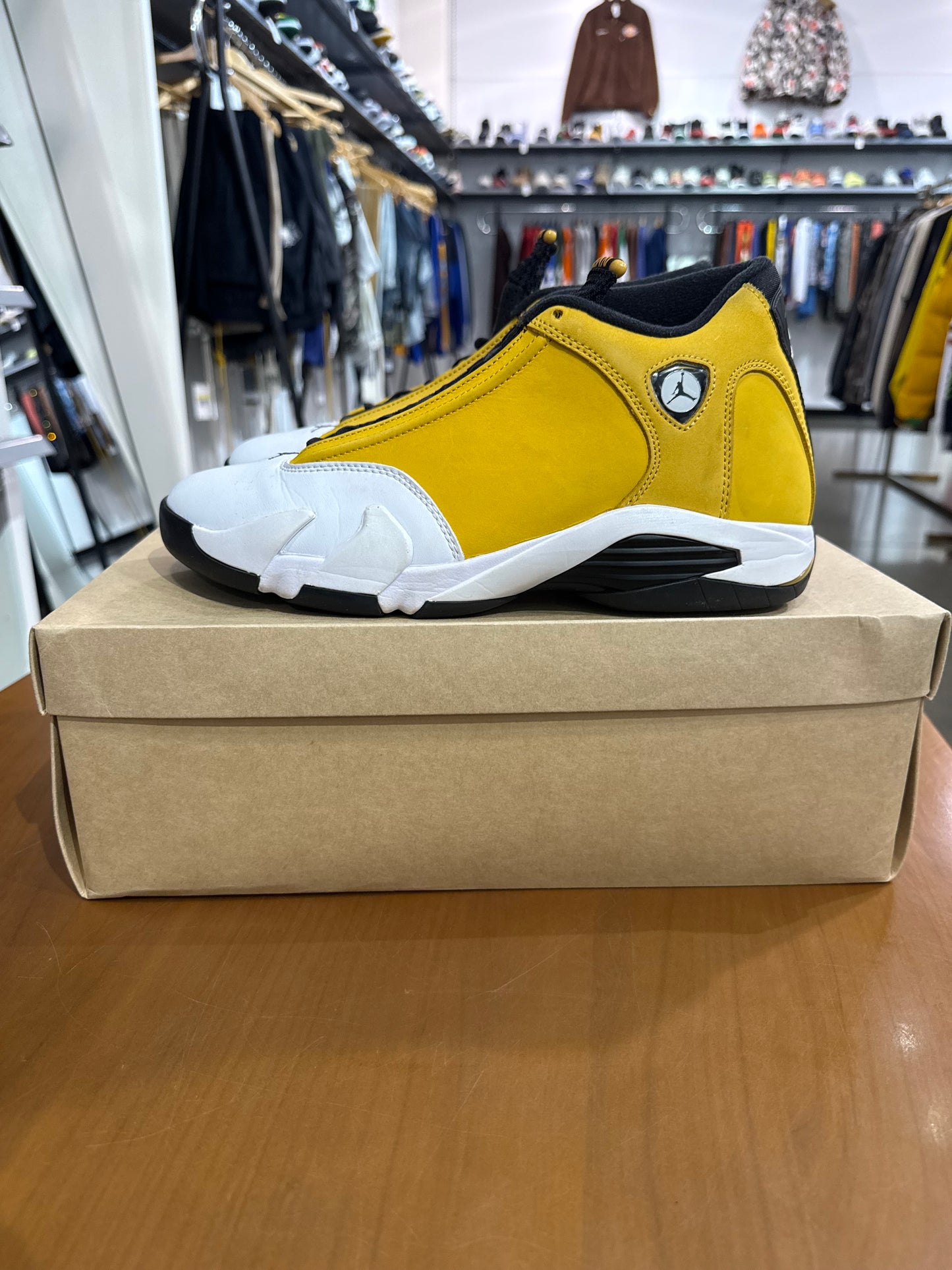 Preowned Air Jordan 14 Light Ginger
