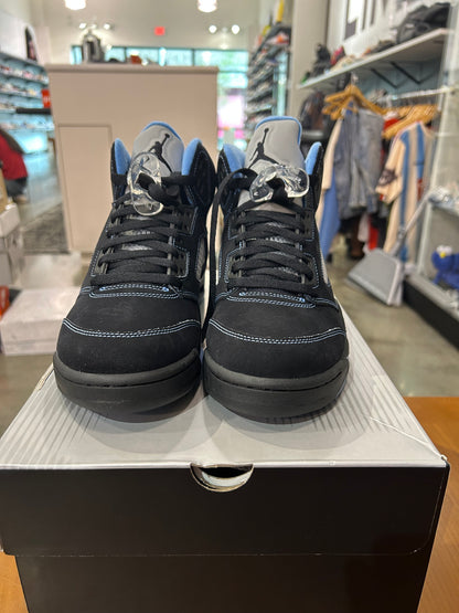 Air Jordan 5 Black University Blue