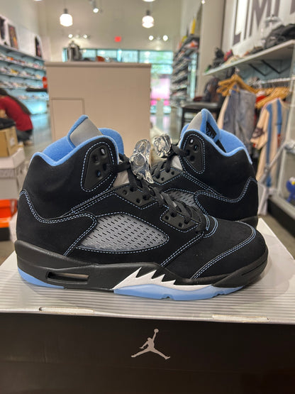 Air Jordan 5 Black University Blue