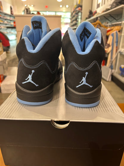 Air Jordan 5 Black University Blue