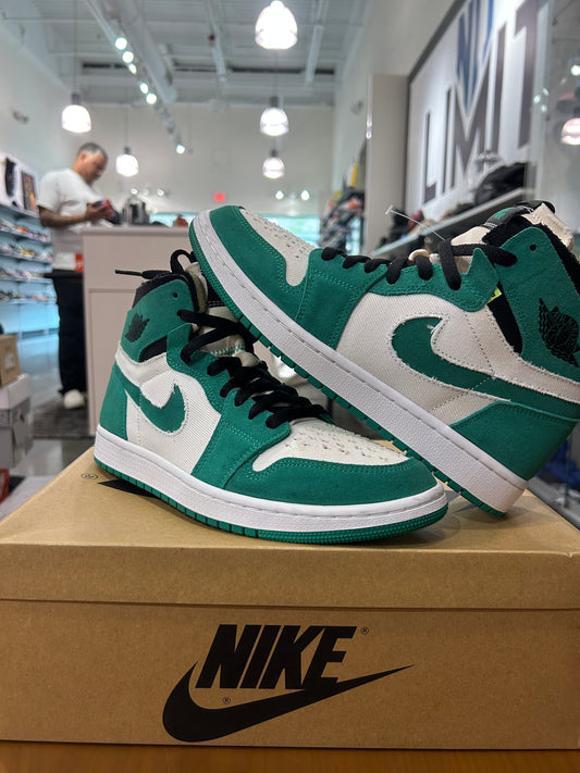 Preowned Air Jordan 1 High Zoom Air CMFT Stadium Green