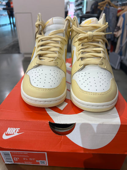 Nike Dunk High Vale Vanilla Topaz Gold