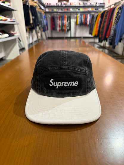 Preowned Supreme Pigment 2-Tone Camp Cap Black