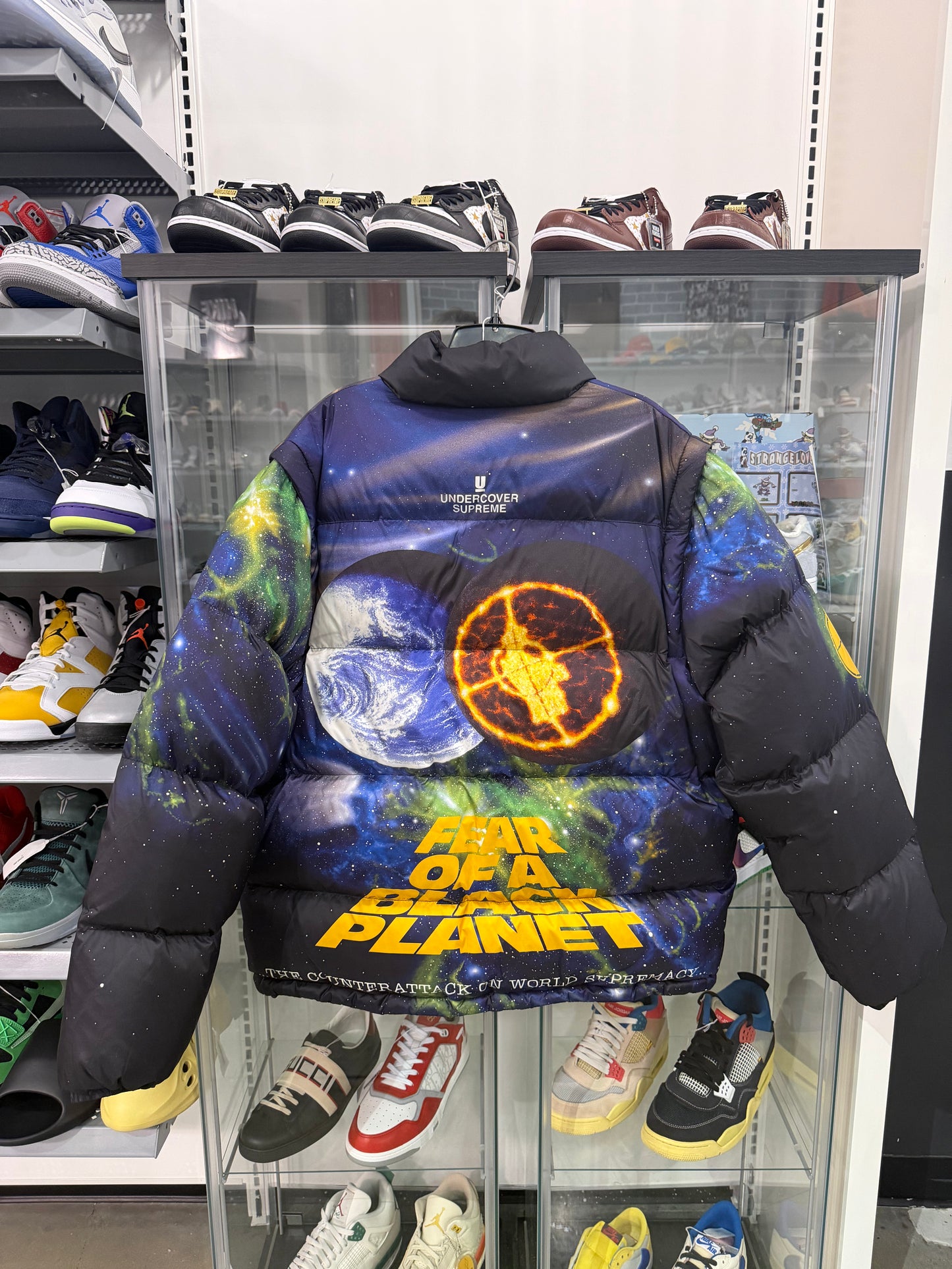 Supreme Undercover/Public enemy Puffy Jacket