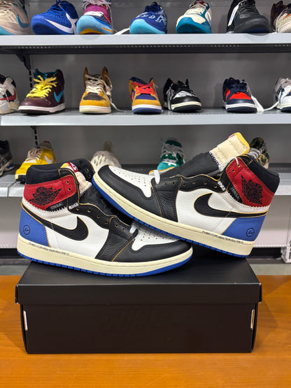 Air Jordan 1 High Fragment x Union LA Varsity Red Sport Royal