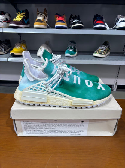 Preowned Adidas Pharrell NMD HU China Pack Youth Green