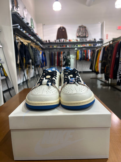 Air Jordan 1 Low Travis Scott Fragment Military Blue