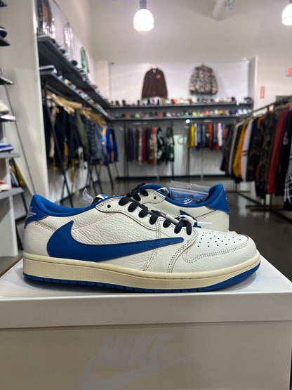 Air Jordan 1 Low Travis Scott Fragment Military Blue