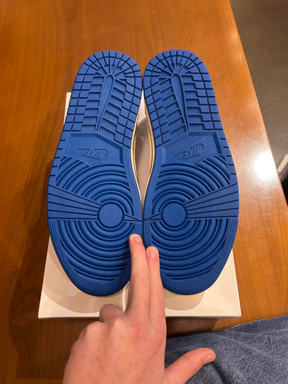 Air Jordan 1 Low Travis Scott Fragment Military Blue