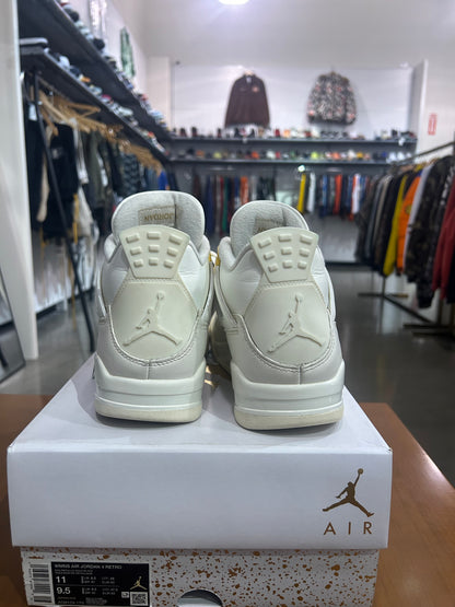 PREOWNED Air Jordan 4 Metallic Gold